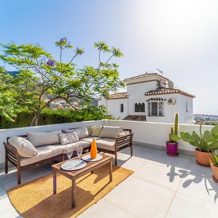 A Terrace With Sea View, 2 Bedrooms Apartment In Benalmádena Extérieur photo